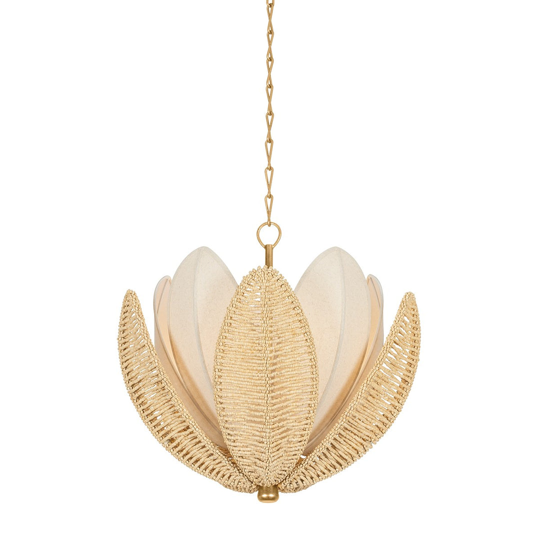 Corbett Lighting Canada - 513-24-VGL - Five Light Chandelier - Costa Brava - Vintage Gold Leaf