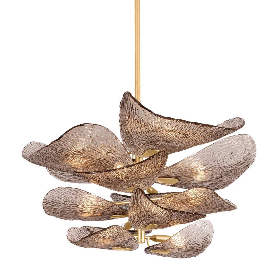 Corbett Lighting Canada - 515-35-VGL - 12 Light Chandelier - Cardiff - Vintage Gold Leaf