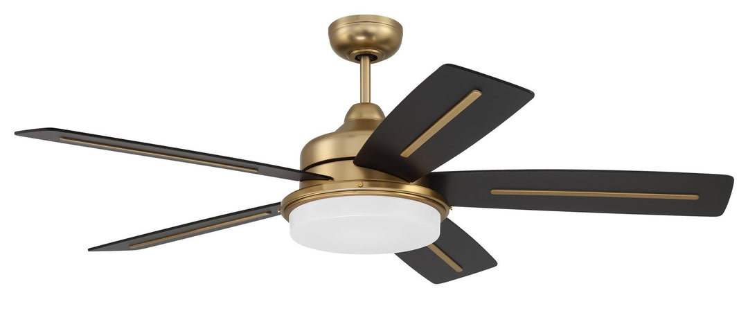 Craftmade Canada - DRW54SB5-NWF - 54"Ceiling Fan - Drew 54" Ceiling fan, no Wifi - Satin Brass