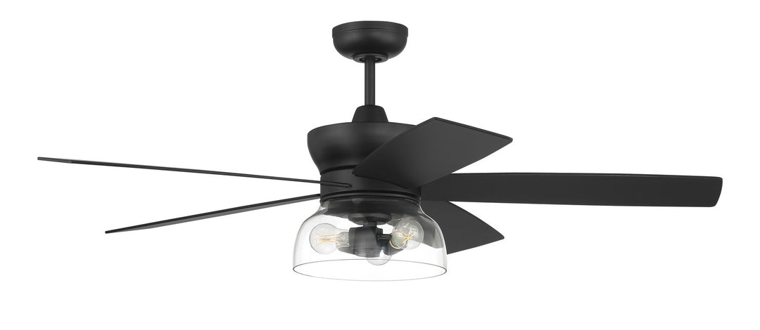 Craftmade Canada - GBN52FB5-NWF - 52"Ceiling Fan - Gibson 52" Ceiling fan no Wifi - Flat Black