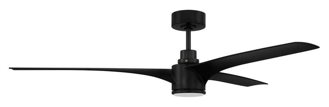 Craftmade Canada - PHB60FB3-NWF - 60"Ceiling Fan - Phoebe 60" Indoor/Outdoor Ceiling fan no Wifi - Flat Black
