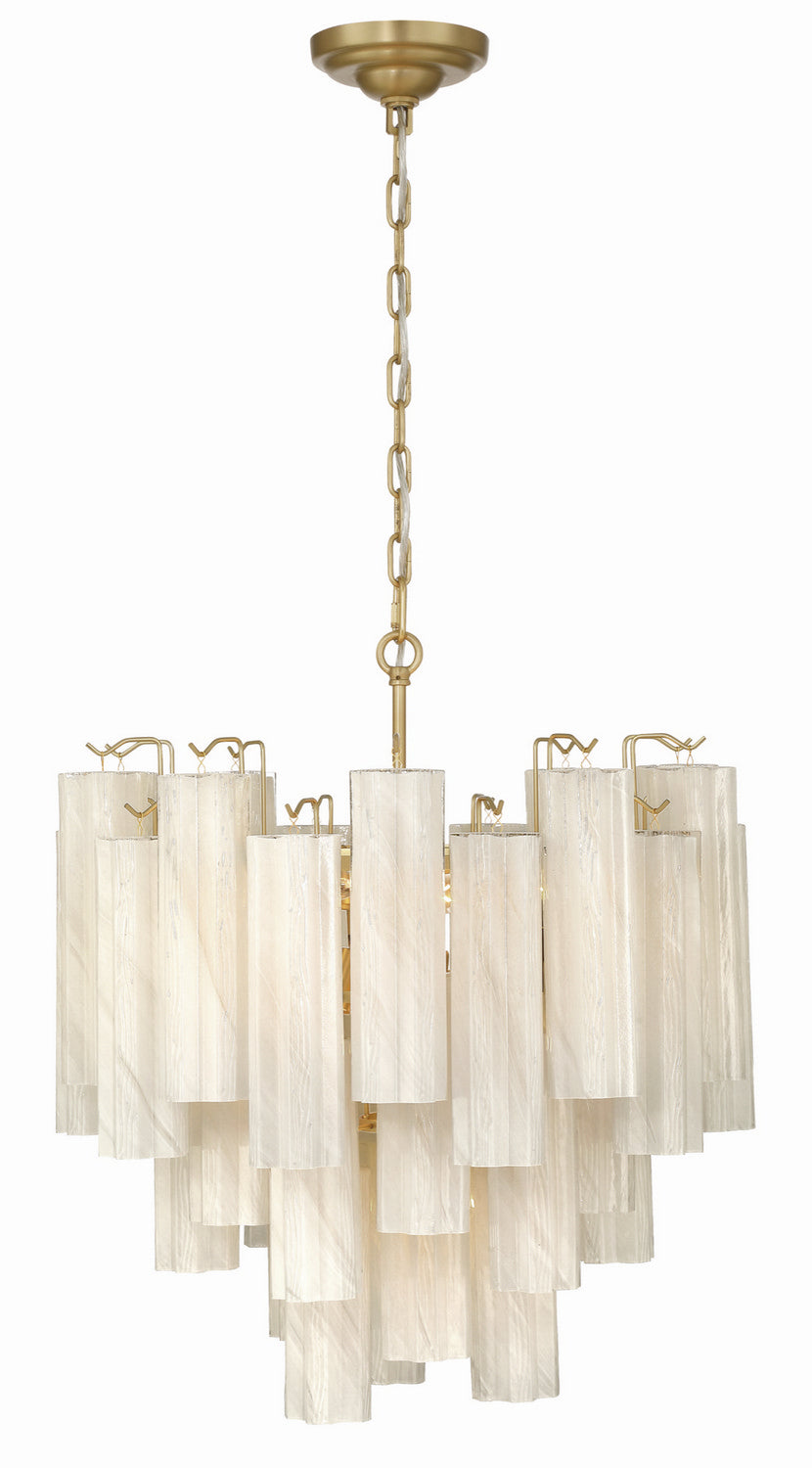 Artcraft Canada - AC12100WH - 11 Light Chandelier - Sophia - Brushed Brass