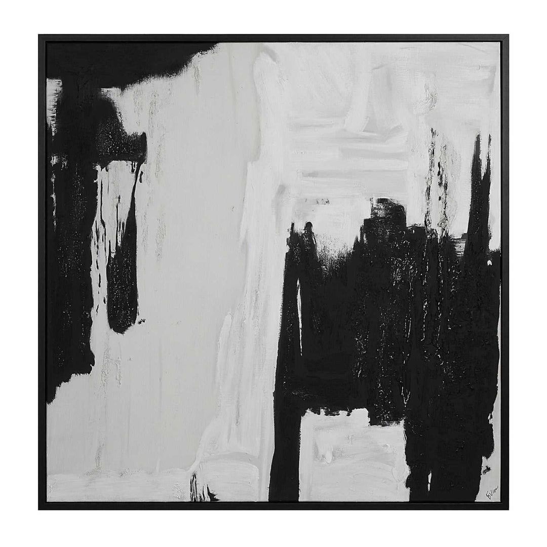 Renwil Canada - OL2185 - Canvas Art - Nantes - Painted Matte Black