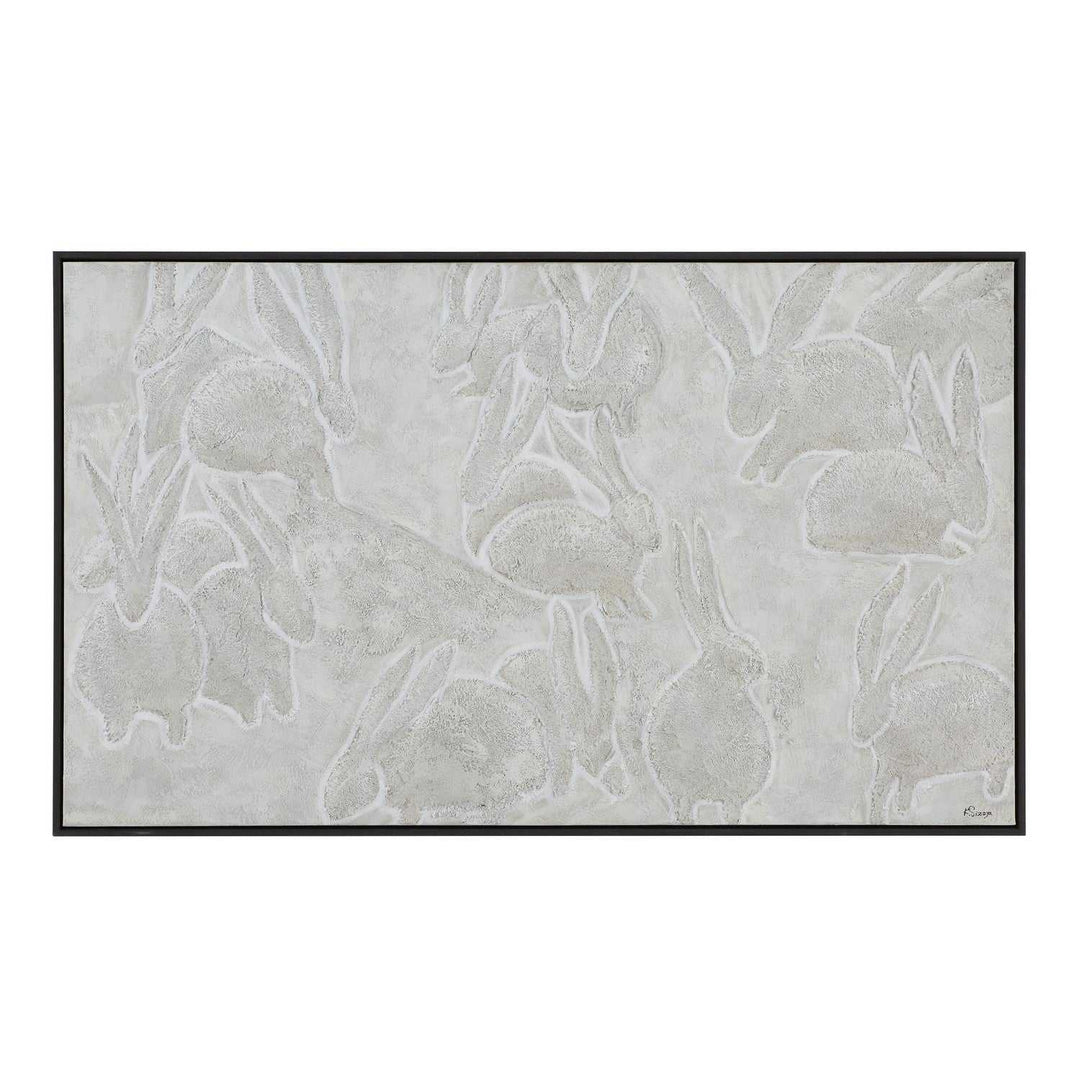 Renwil Canada - OL2231 - Canvas Art - Lacey - Dark Grey