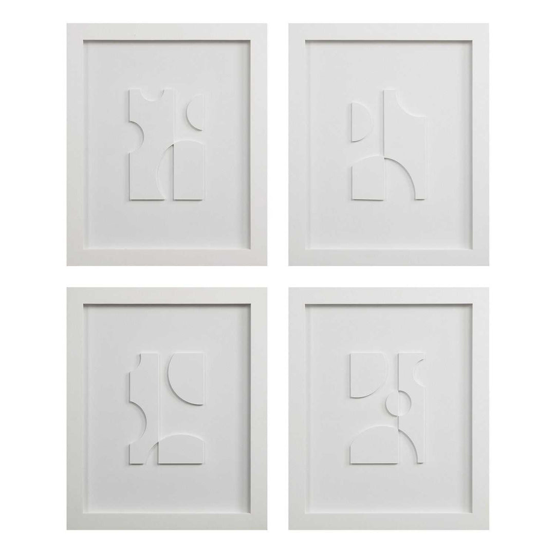 Renwil Canada - W6760 - Wall Decor - Ispra - Painted Matte White