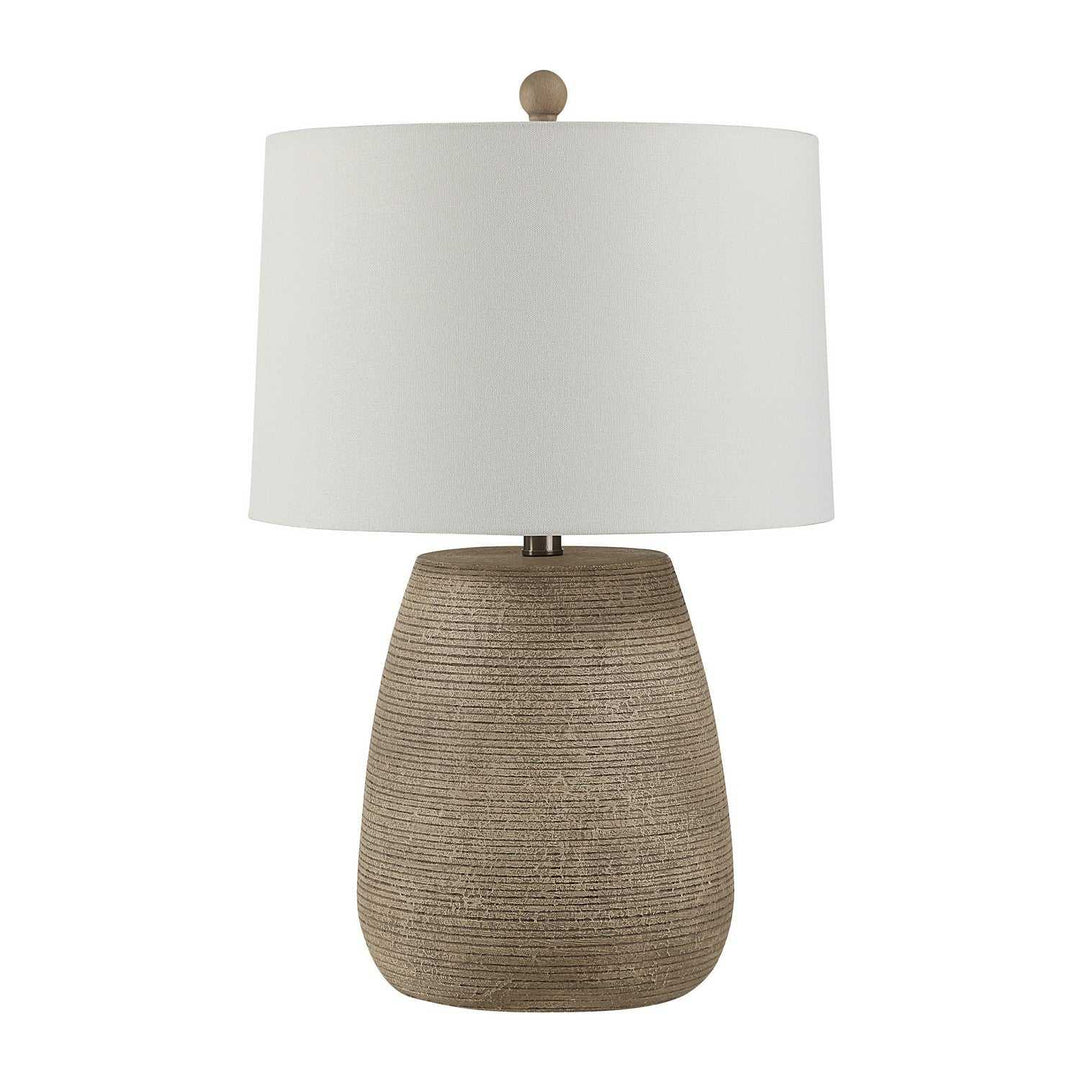 Renwil Canada - LPT1378EV - Table Lamp - Optima - Faux Ribbed Stone Texture