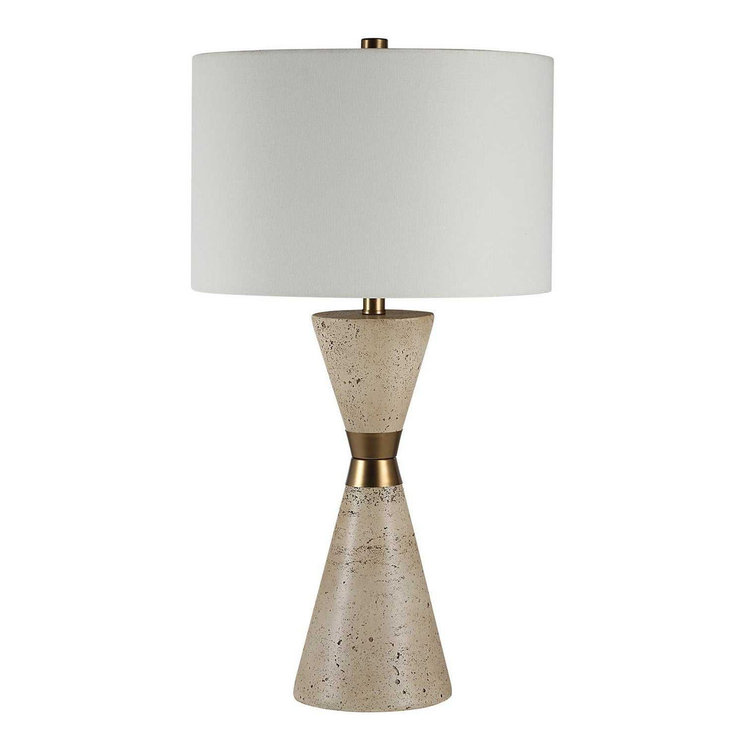 Renwil Canada - LPT1387EV - Table Lamp - Veza - Faux Beige Travertine