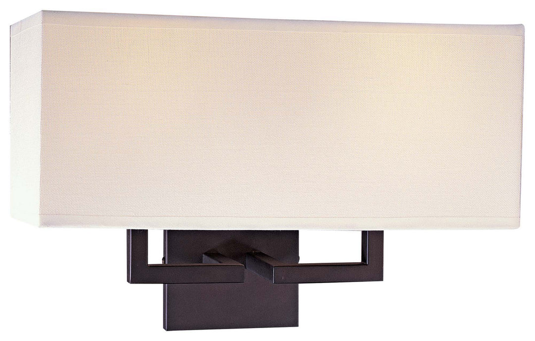 George Kovacs Two Light Wall Sconce in Bronze - available from The Lighting Shoppe, trusted by Canadian homeowners