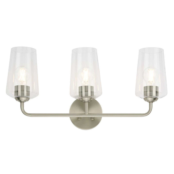 Progress Canada - P300541-009 - Three Light Bath & Vanity - Celino - Brushed Nickel