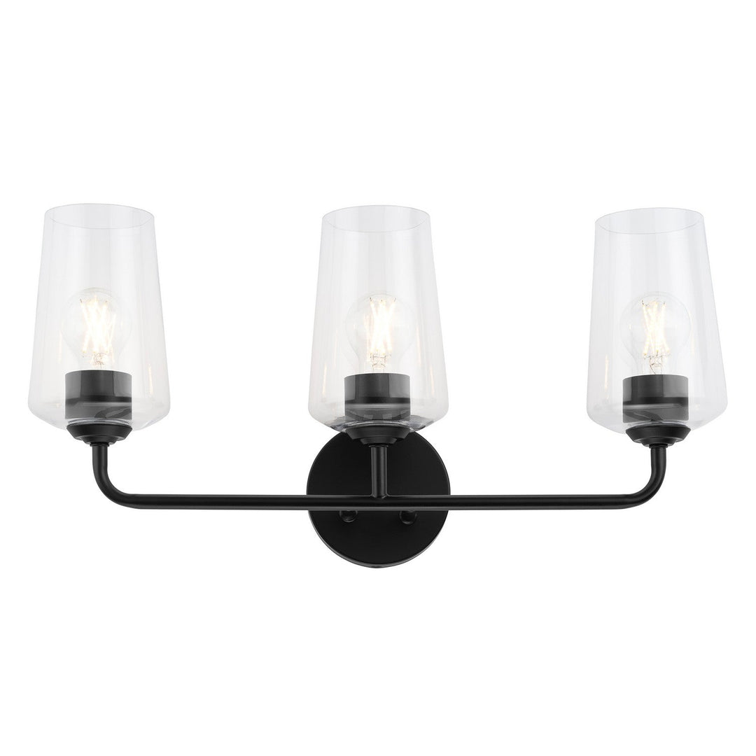 Progress Canada - P300541-031 - Three Light Bath & Vanity - Celino - Black