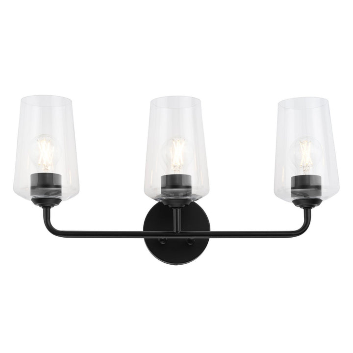 Progress Canada - P300541-031 - Three Light Bath & Vanity - Celino - Black