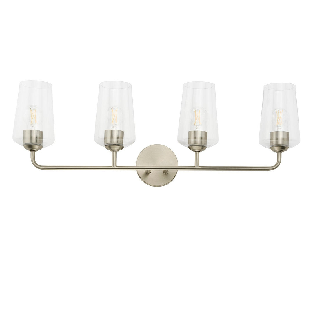Progress Canada - P300542-009 - Four Light Bath & Vanity - Celino - Brushed Nickel