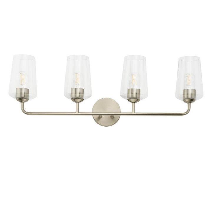 Progress Canada - P300542-009 - Four Light Bath & Vanity - Celino - Brushed Nickel