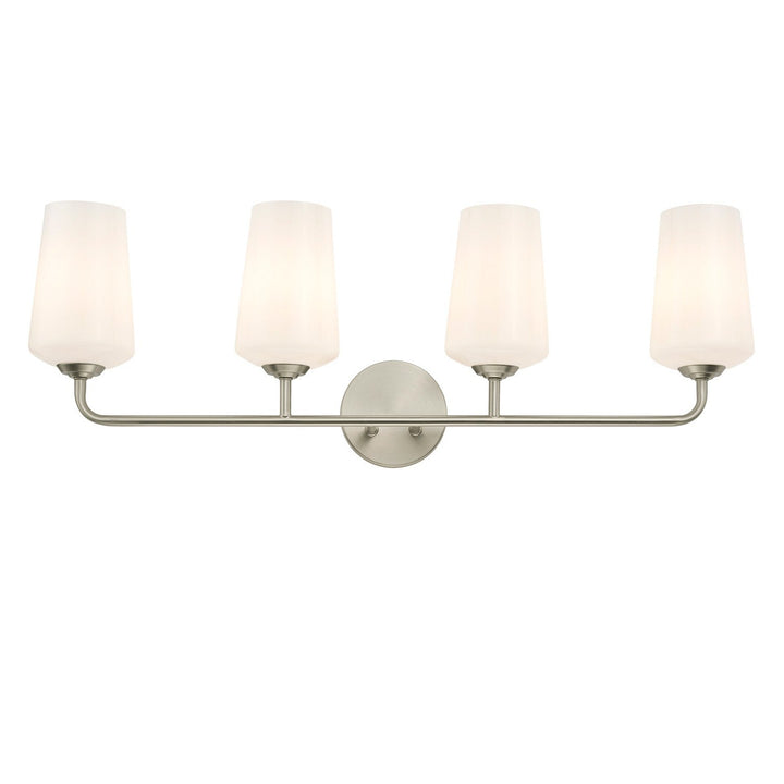 Progress Canada - P300545-009 - Four Light Bath & Vanity - Celino - Brushed Nickel