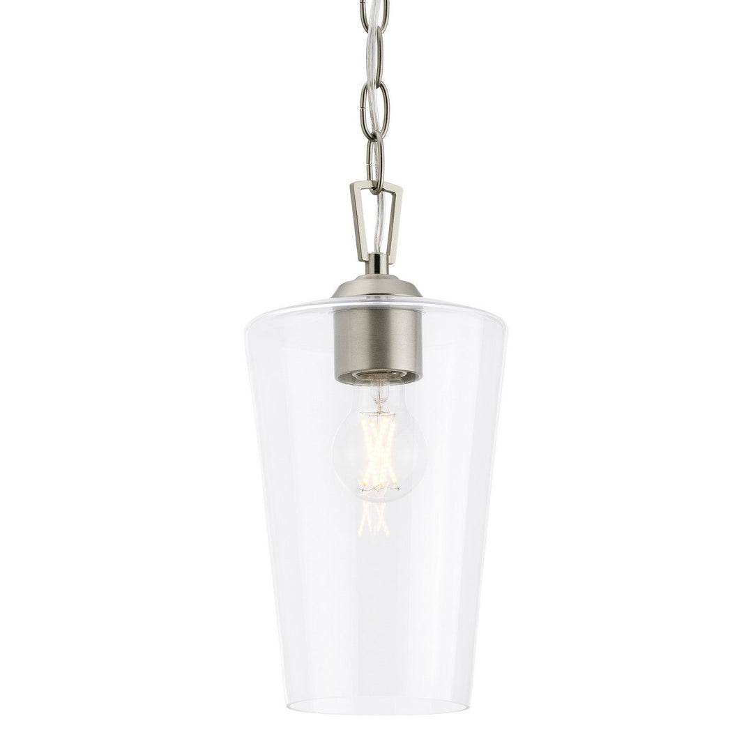 Progress Canada - P500506-009 - One Light Pendant - Celino - Brushed Nickel