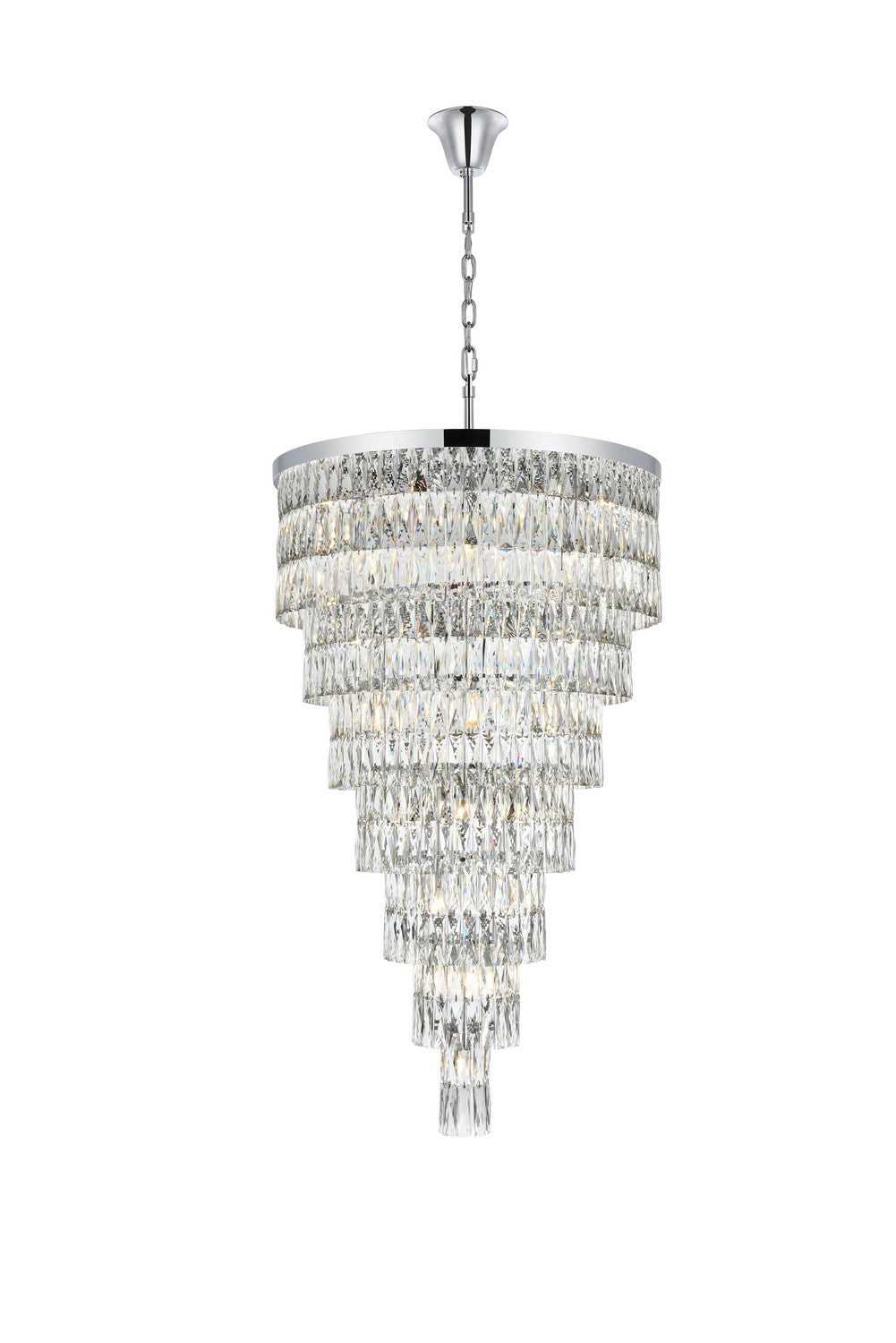 Elegant Lighting - 1060SR32C - 41 Light Chandelier - Josephine - Chrome and Clear