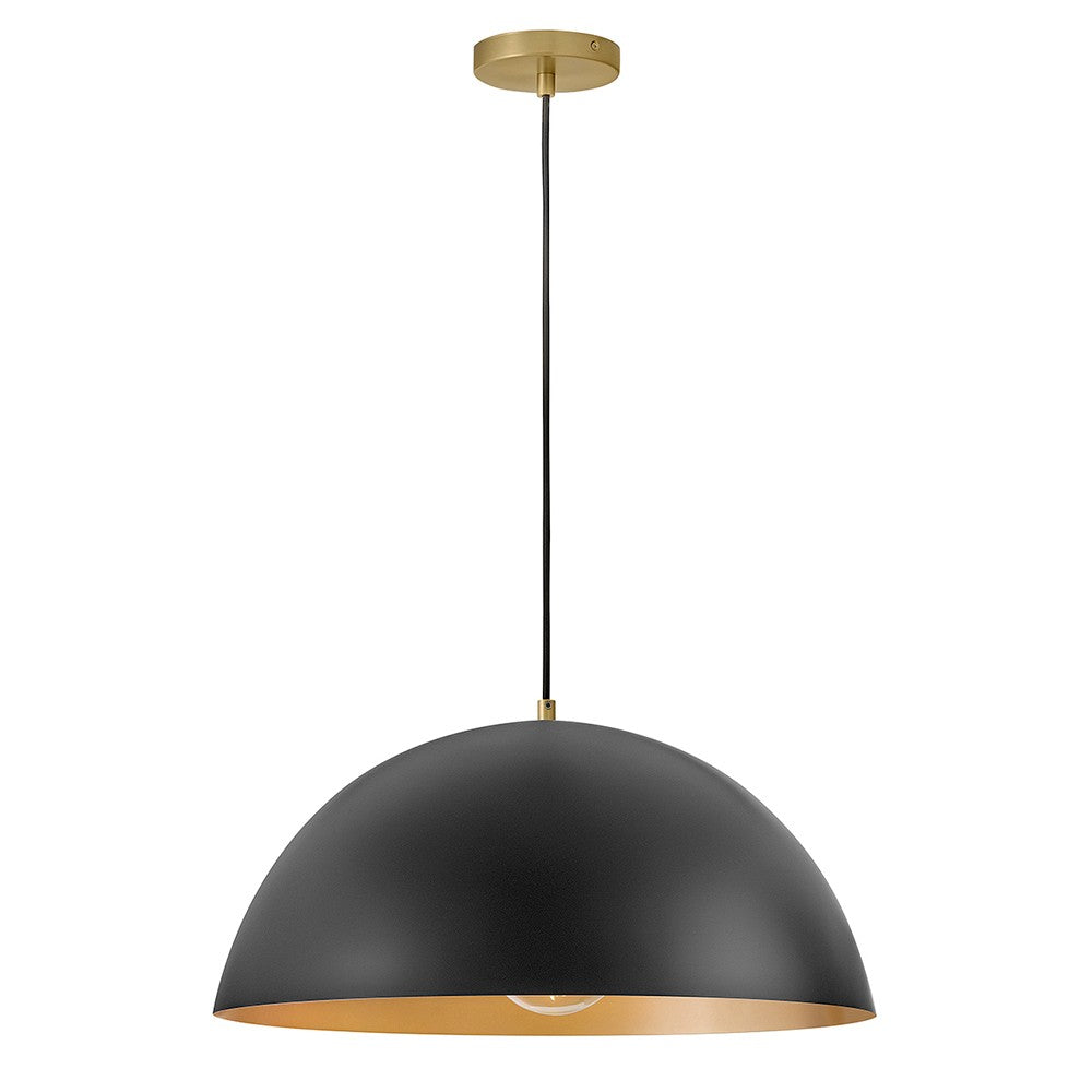 Lark Canada - 83304BK - LED Pendant - Lou - Black
