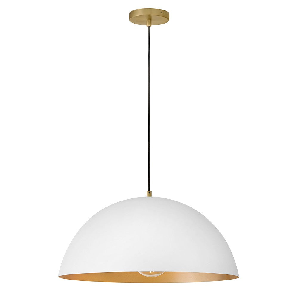 Lark Canada - 83304MW - LED Pendant - Lou - Matte White