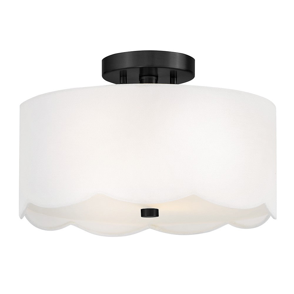 Lark Canada - 84381BK - LED Semi-Flush Mount - Bliss - Black