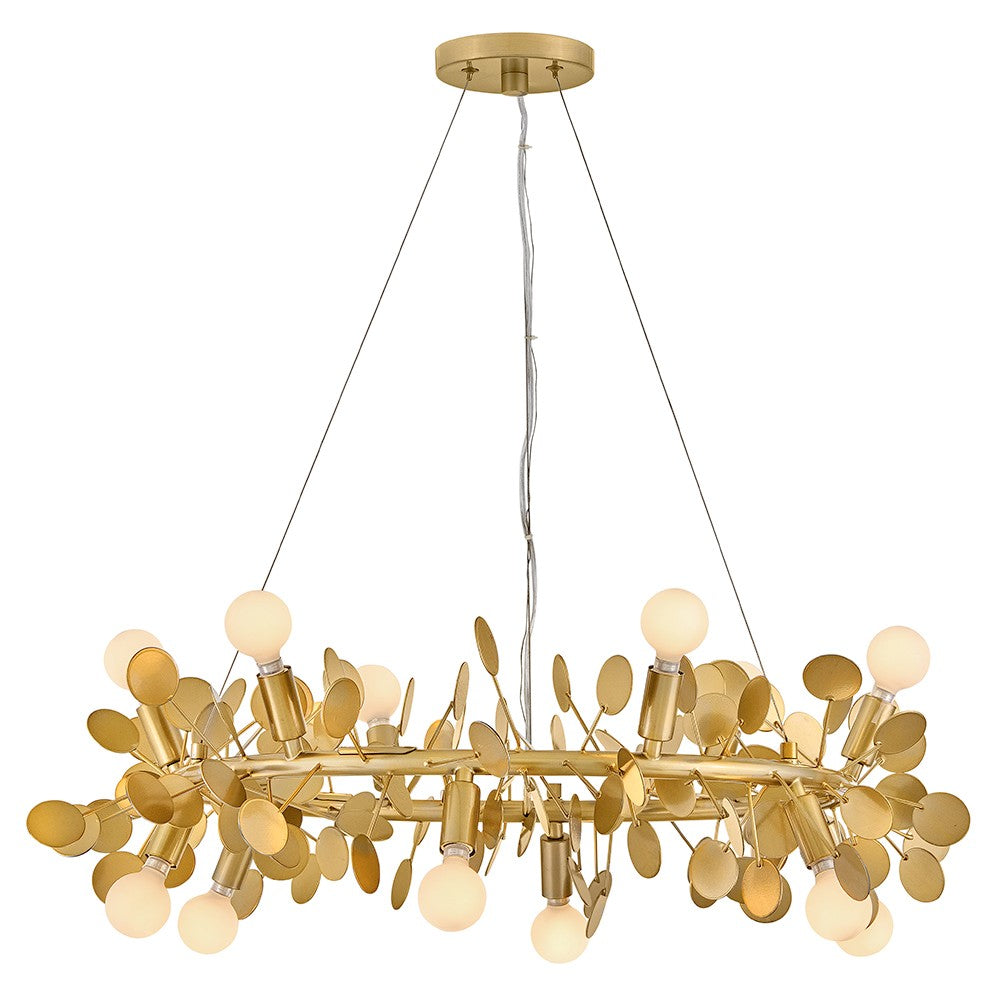 Lark Canada - 84406DA - LED Chandelier - Lolli - Distressed Brass