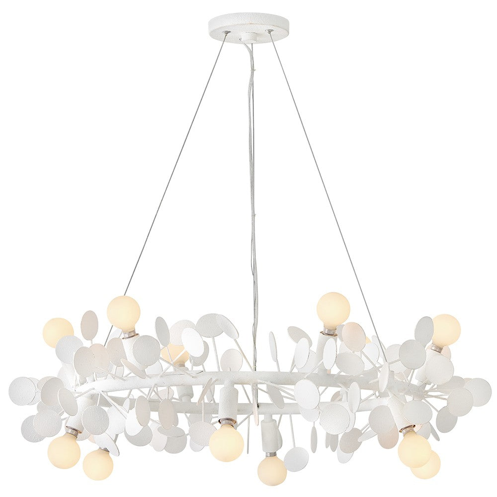 Lark Canada - 84406TXP - LED Chandelier - Lolli - Textured Plaster