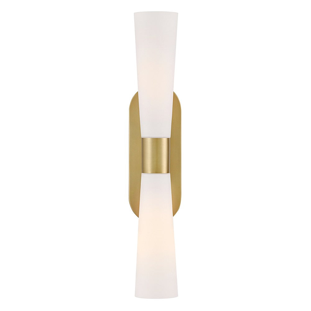 Lark Canada - 85632LCB - LED Wall Sconce - Beau - Lacquered Brass