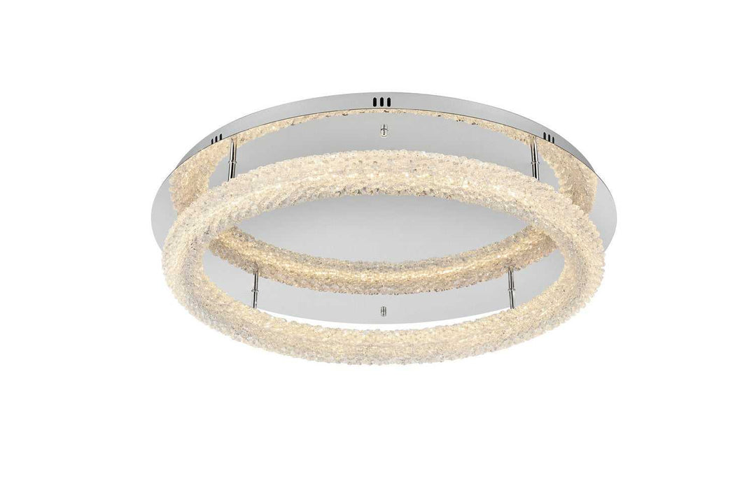 Elegant Lighting - 3800F30C - LED Flush Mount - Bowen - Chrome