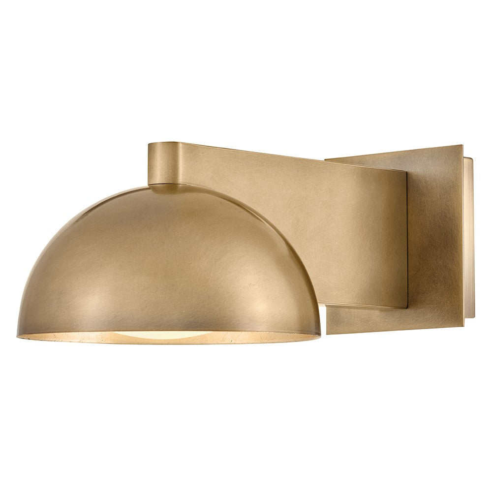Vargas LED Wall Sconce in Heritage Brass - available from The Lighting Shoppe, trusted by Canadian homeowners