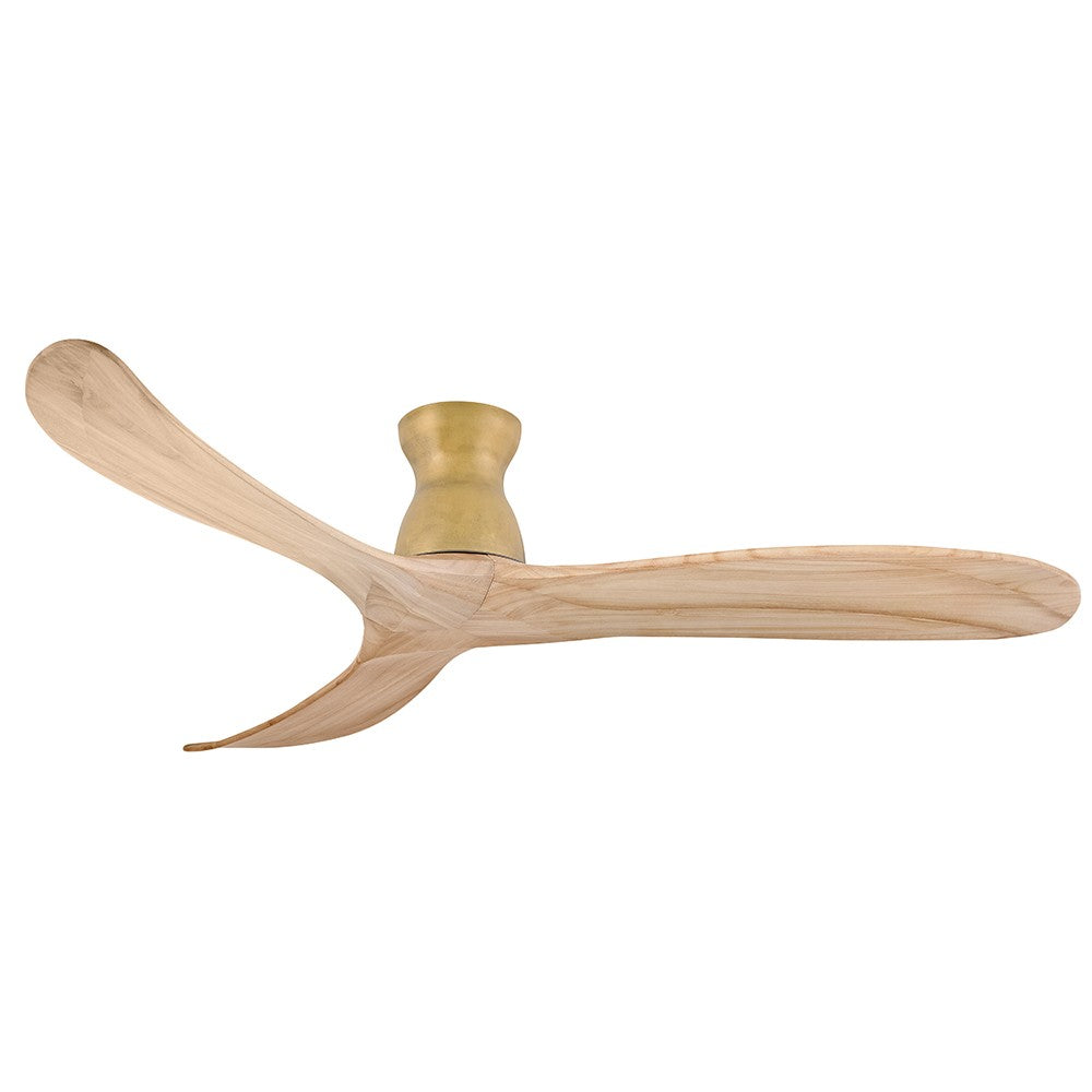 Swell Flush 60"Ceiling Fan in Heritage Brass - available from The Lighting Shoppe, trusted by Canadian homeowners