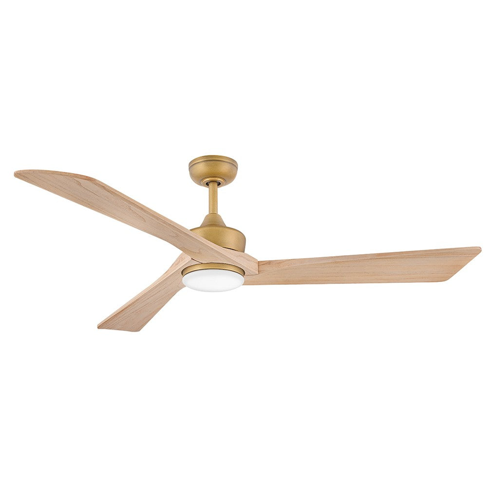 Sculpt 60"Ceiling Fan in Heritage Brass - available from The Lighting Shoppe, trusted by Canadian homeowners