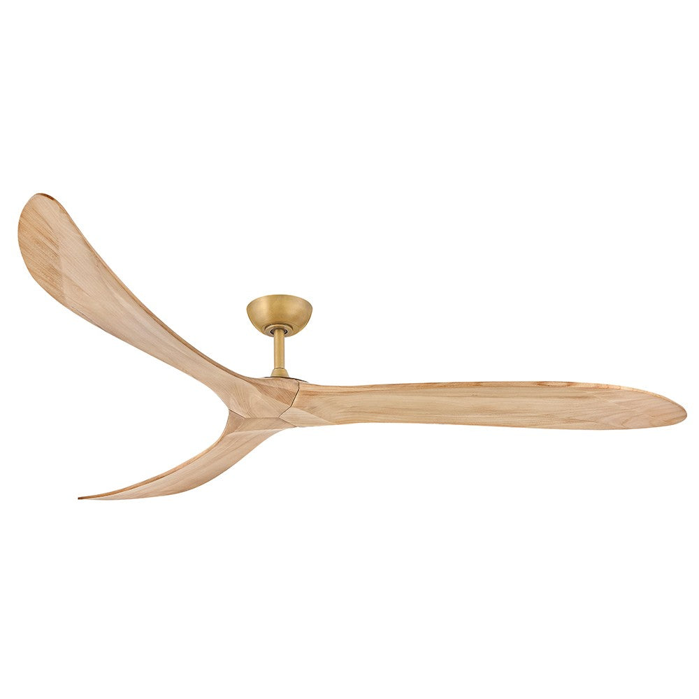 Swell 80"Ceiling Fan in Heritage Brass - available from The Lighting Shoppe, trusted by Canadian homeowners