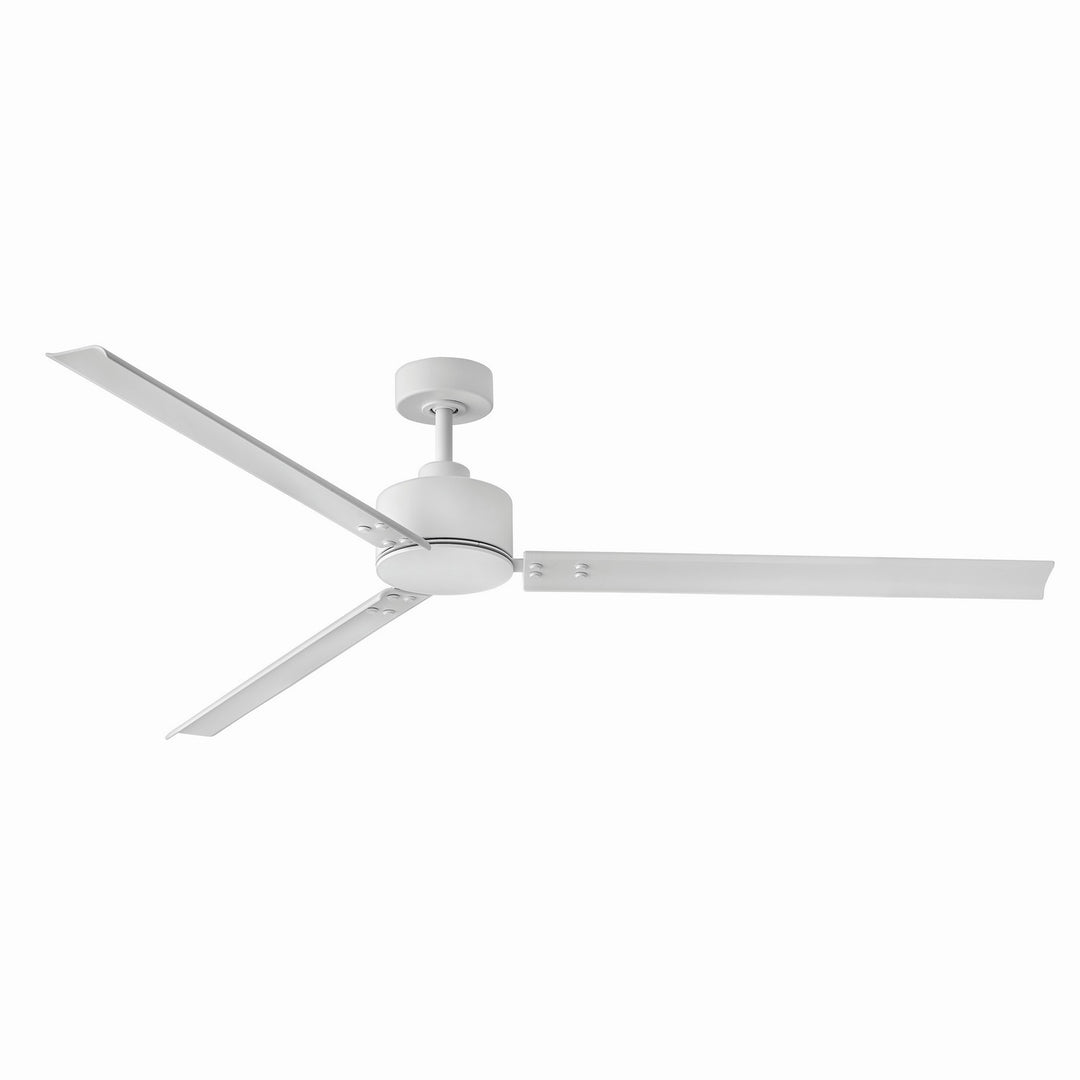 Indy 72"Ceiling Fan in Matte White - available from The Lighting Shoppe, trusted by Canadian homeowners