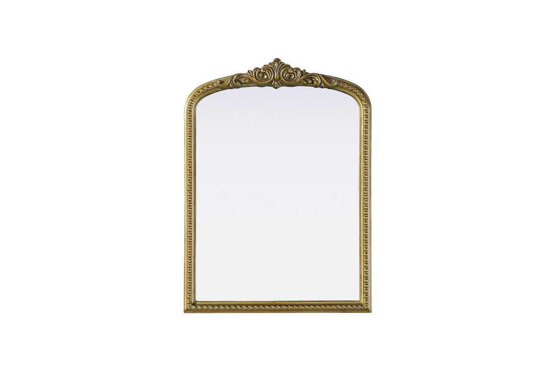 Naomi Mirror in Antique Brass Elegant Lighting