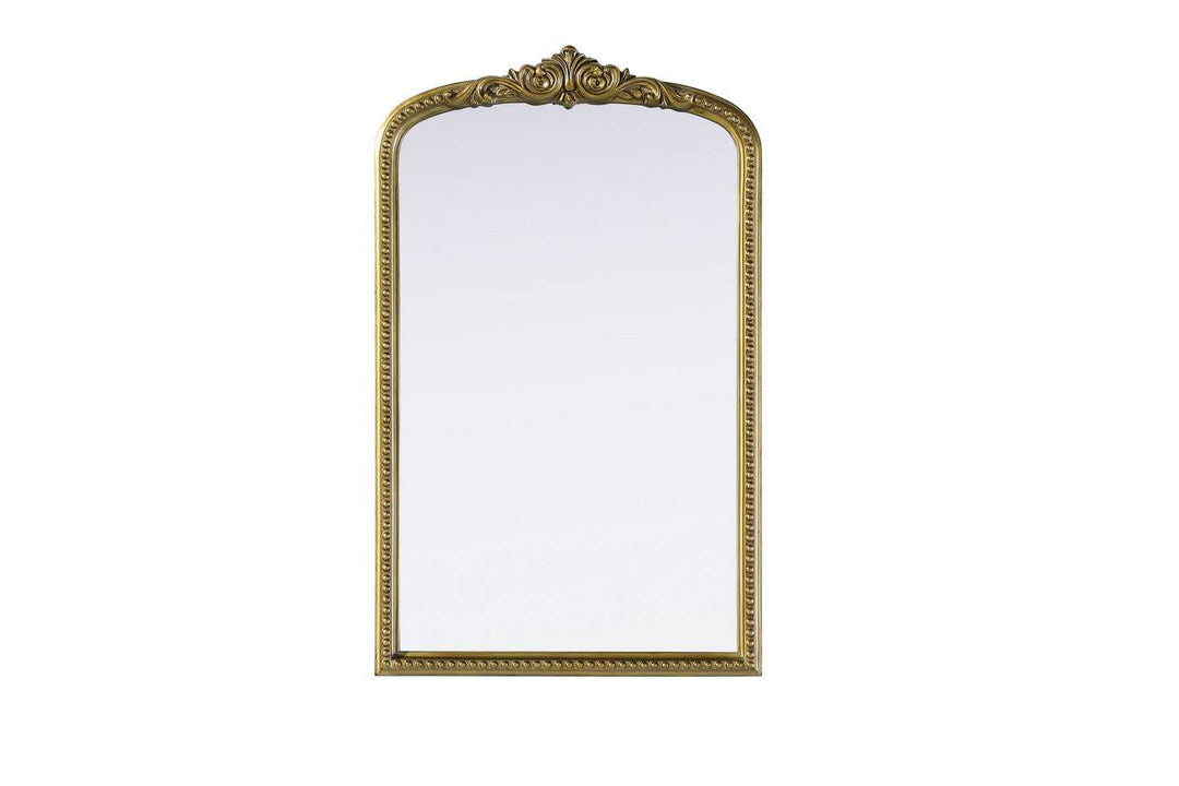 Naomi Mirror in Antique Brass Elegant Lighting