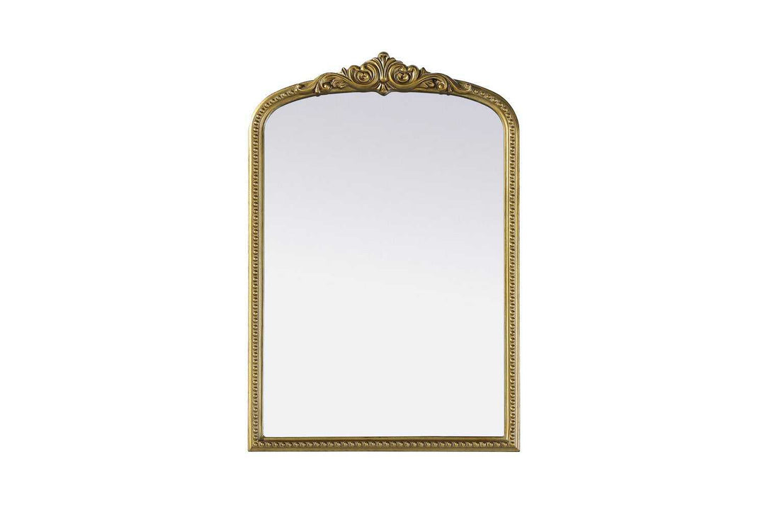 Naomi Mirror in Antique Brass Elegant Lighting