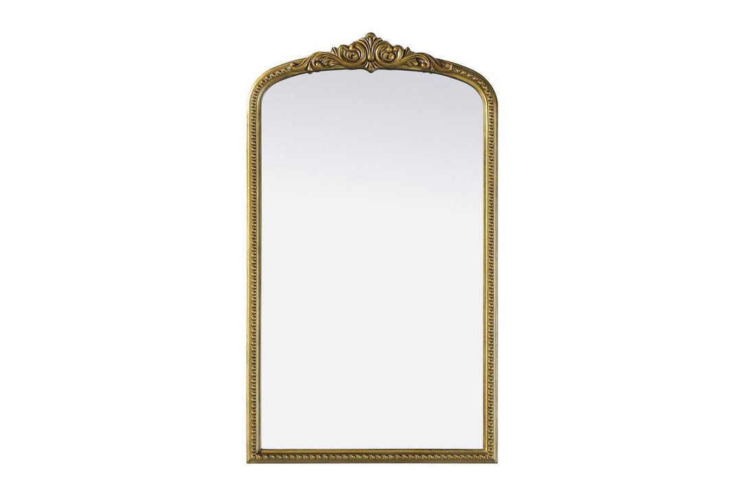 Naomi Mirror in Antique Brass Elegant Lighting