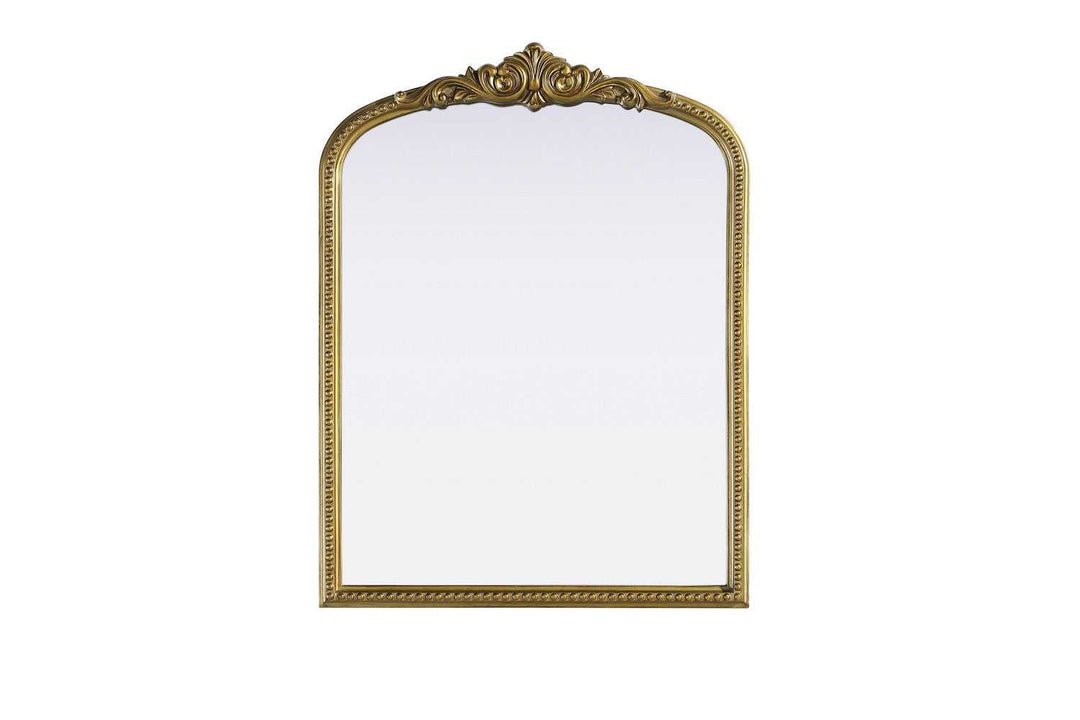 Naomi Mirror in Antique Brass Elegant Lighting