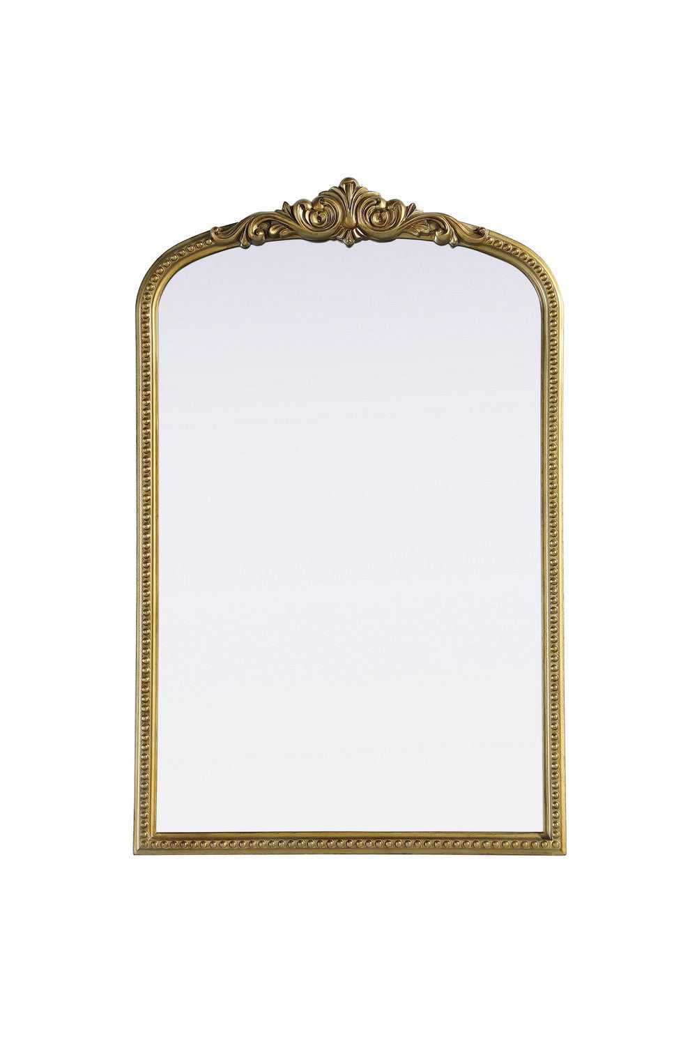 Naomi Mirror in Antique Brass Elegant Lighting