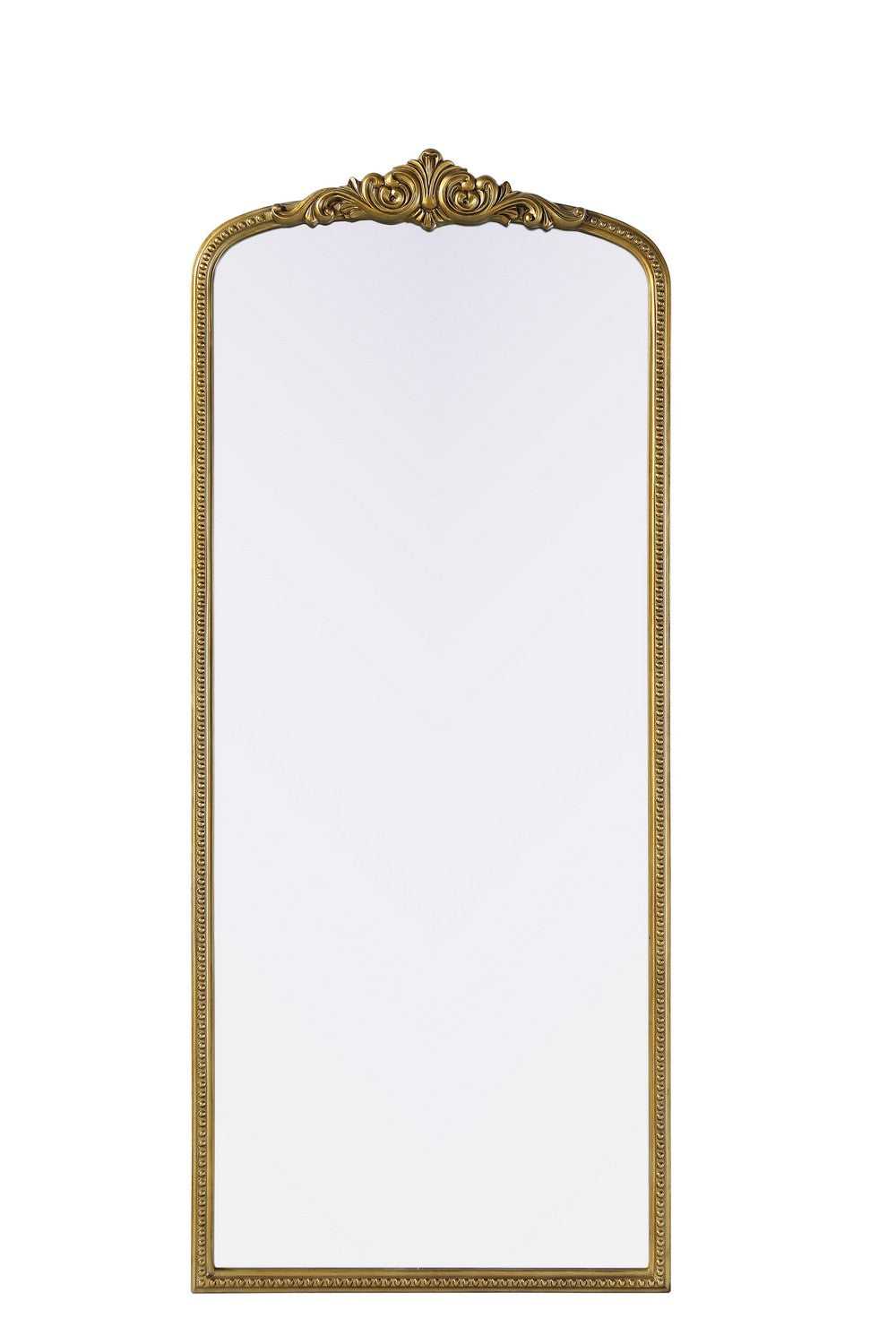 Naomi Mirror in Antique Brass Elegant Lighting