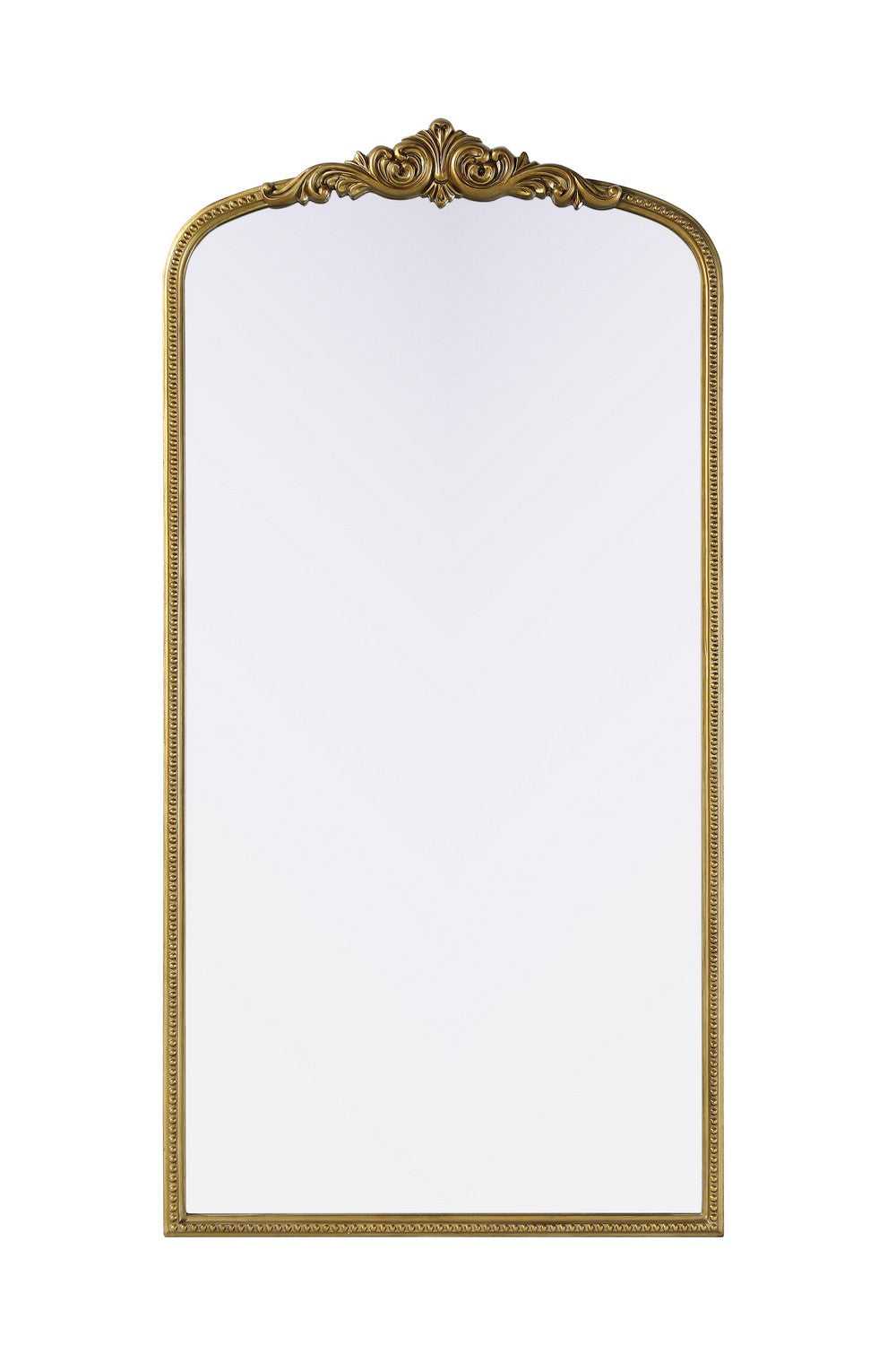 Naomi Mirror in Antique Brass Elegant Lighting