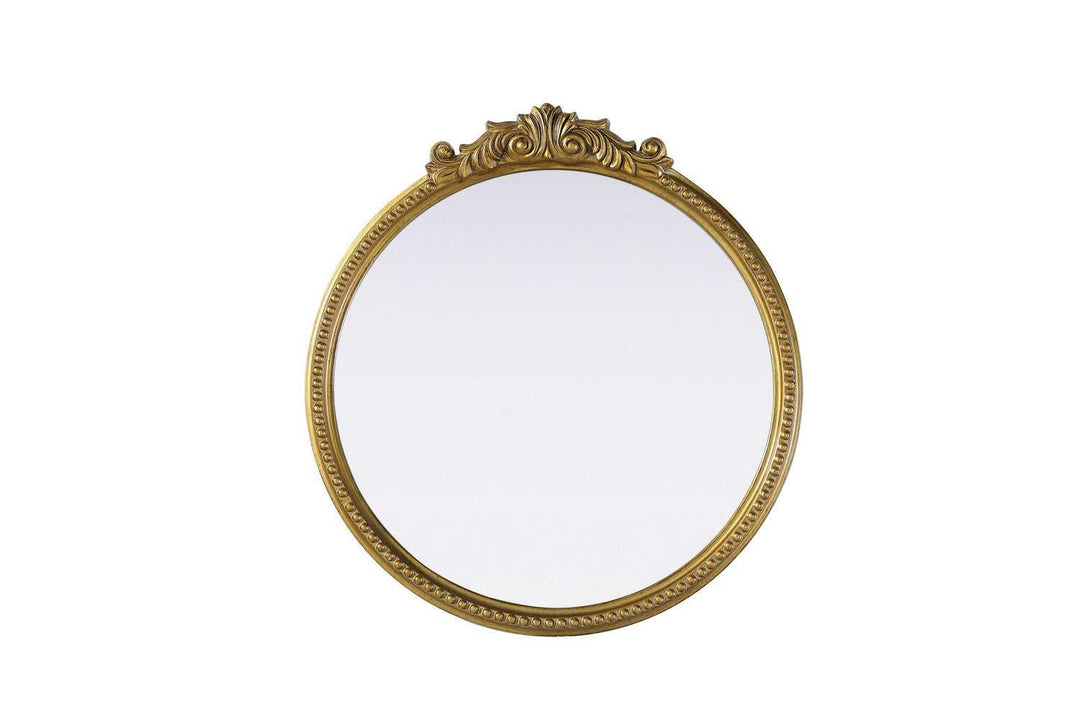 Naomi Mirror in Antique Brass Elegant Lighting