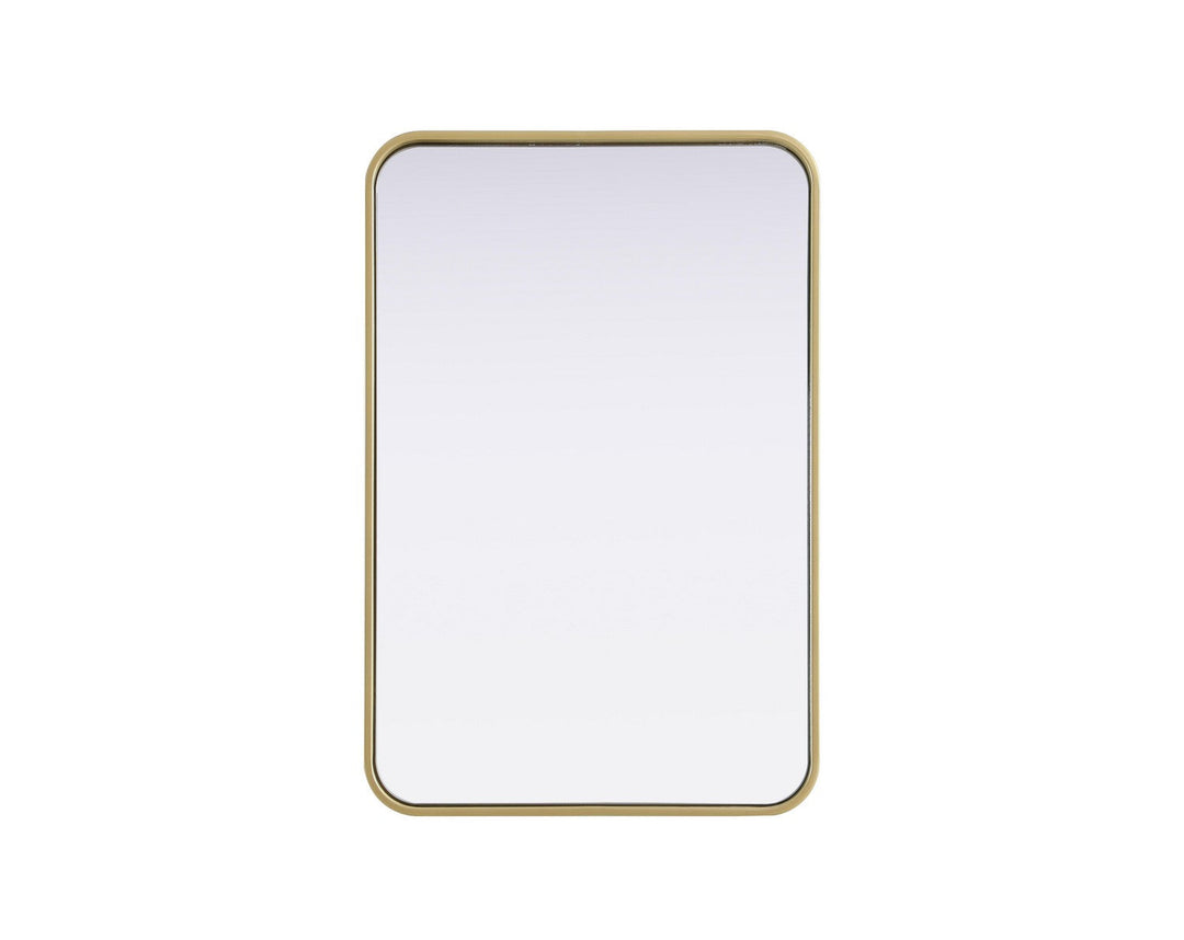 Remy Mirror in Brass Elegant Lighting