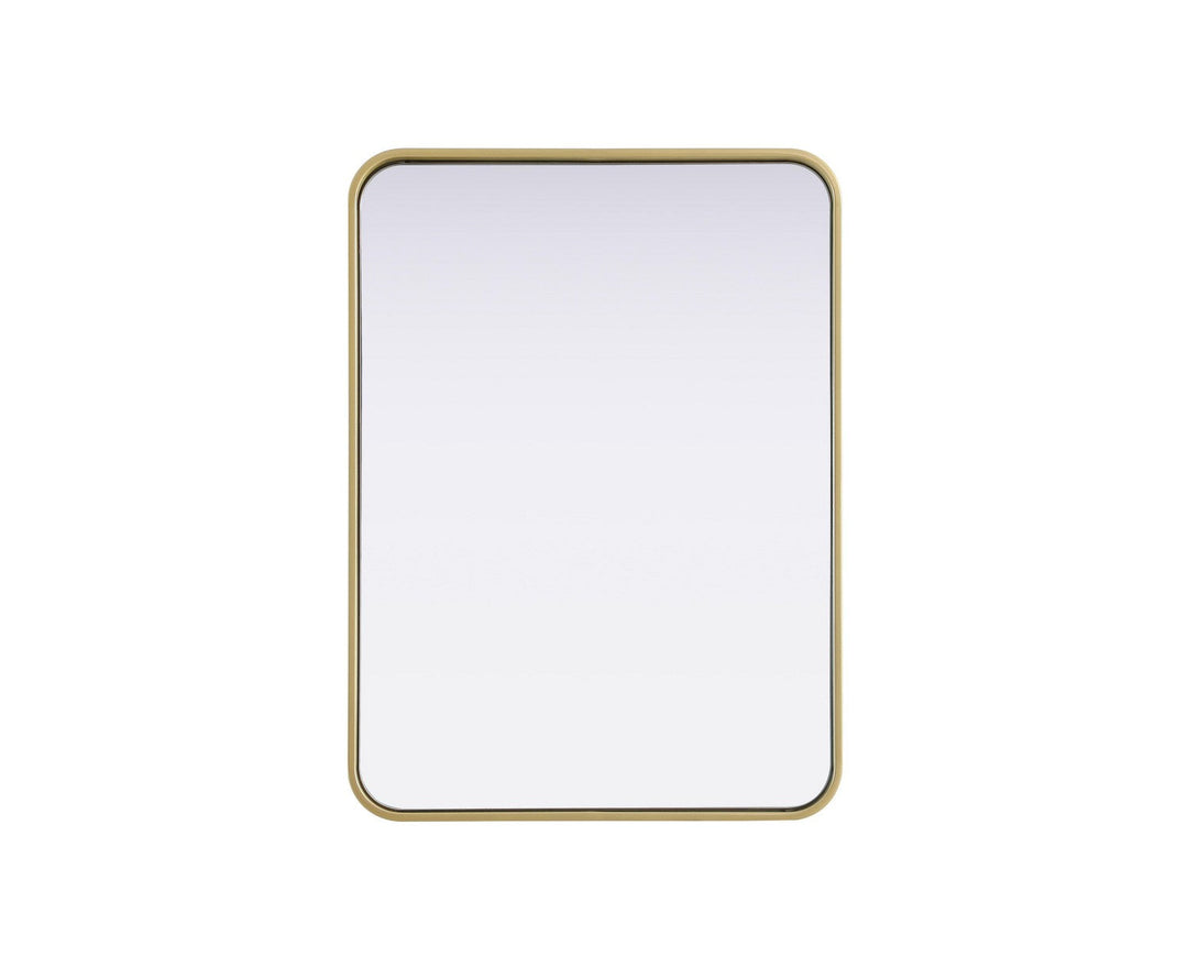 Remy Mirror in Brass Elegant Lighting