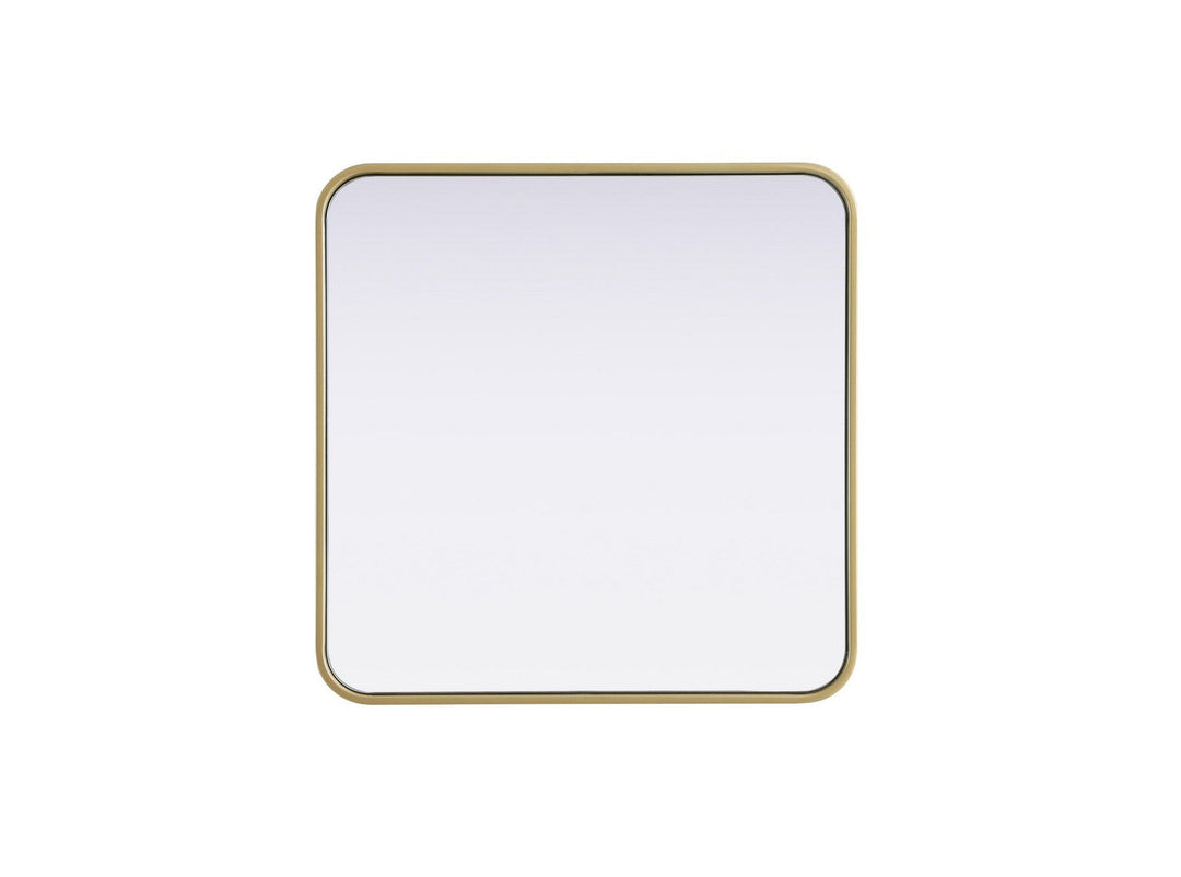 Remy Mirror in Brass Elegant Lighting