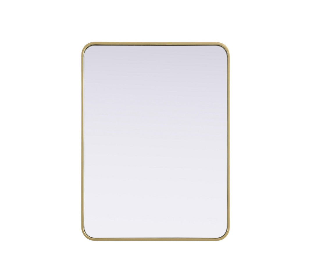 Remy Mirror in Brass Elegant Lighting