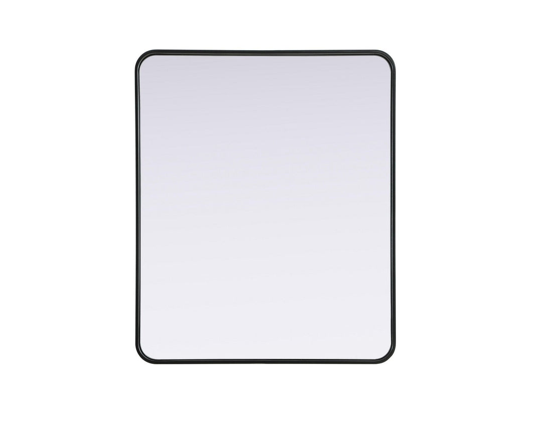 Remy Mirror in Black Elegant Lighting