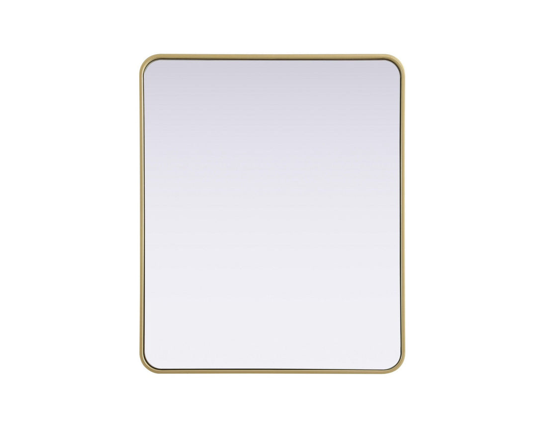 Remy Mirror in Brass Elegant Lighting