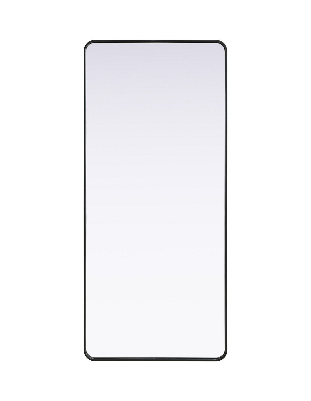 Remy Mirror in Black Elegant Lighting