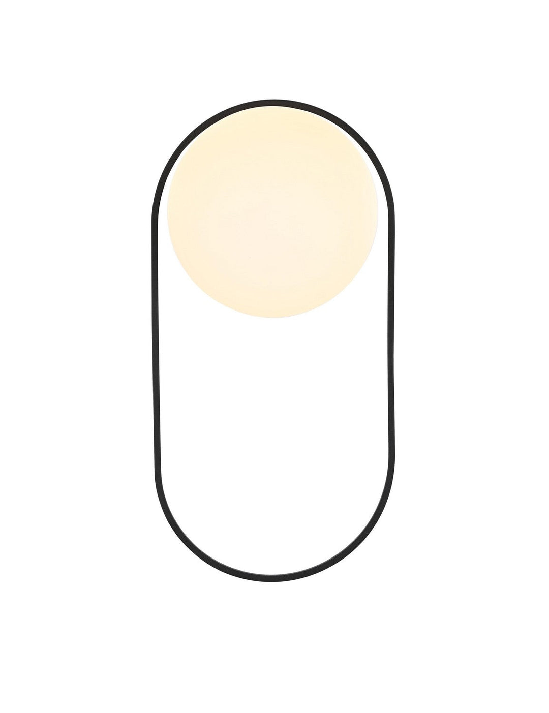 Silas LED Outdoor Wall Sconce in Black Elegant Lighting