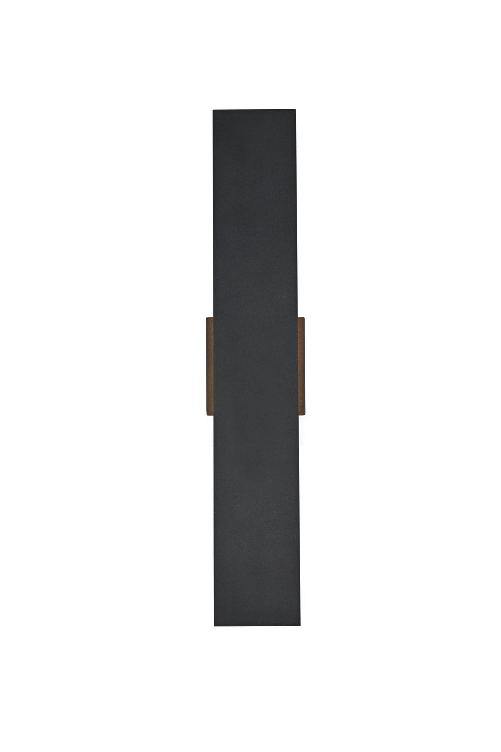 Waylen LED Outdoor Wall Sconce in Black Elegant Lighting